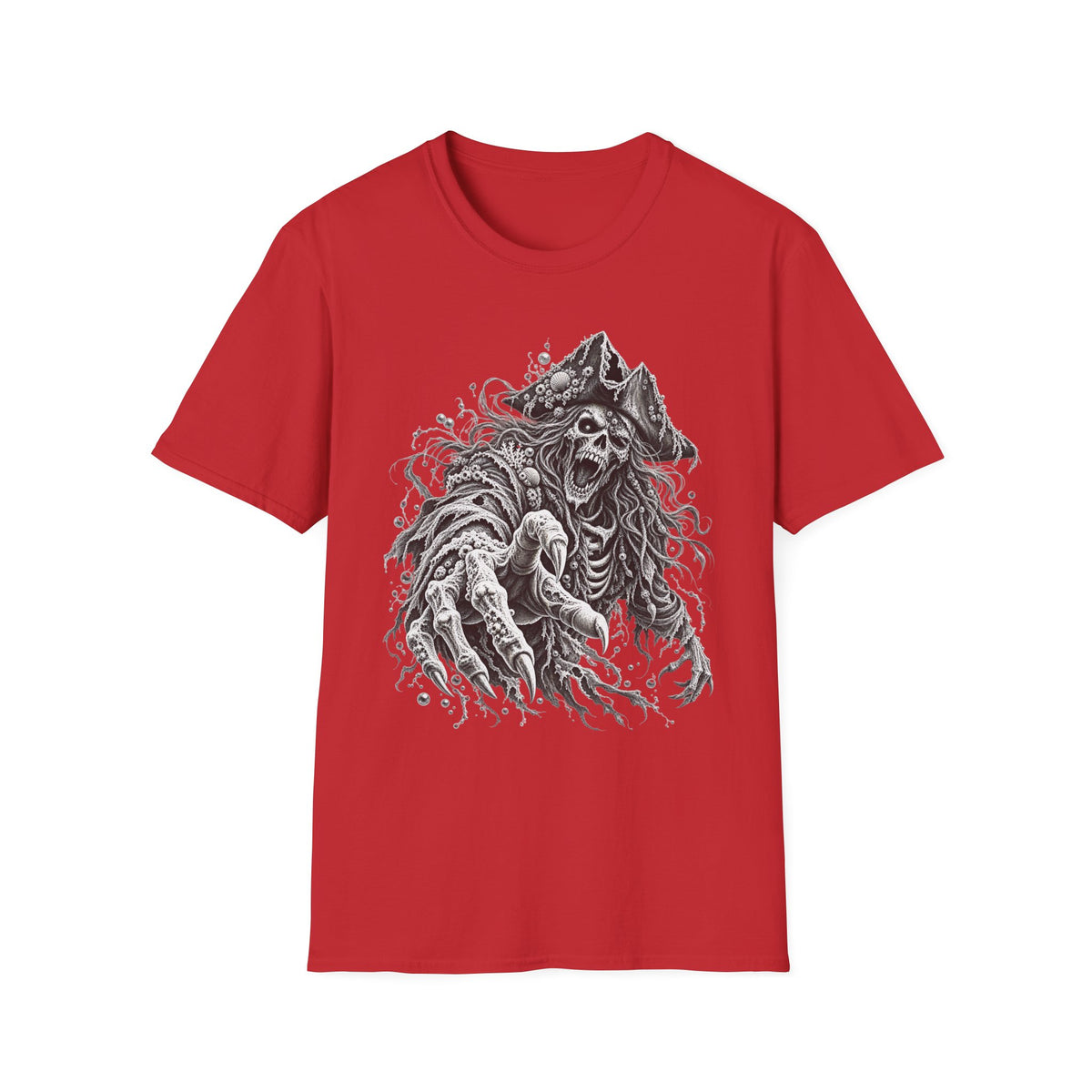 Undead Pirate - Deep Sea Horror T-Shirt