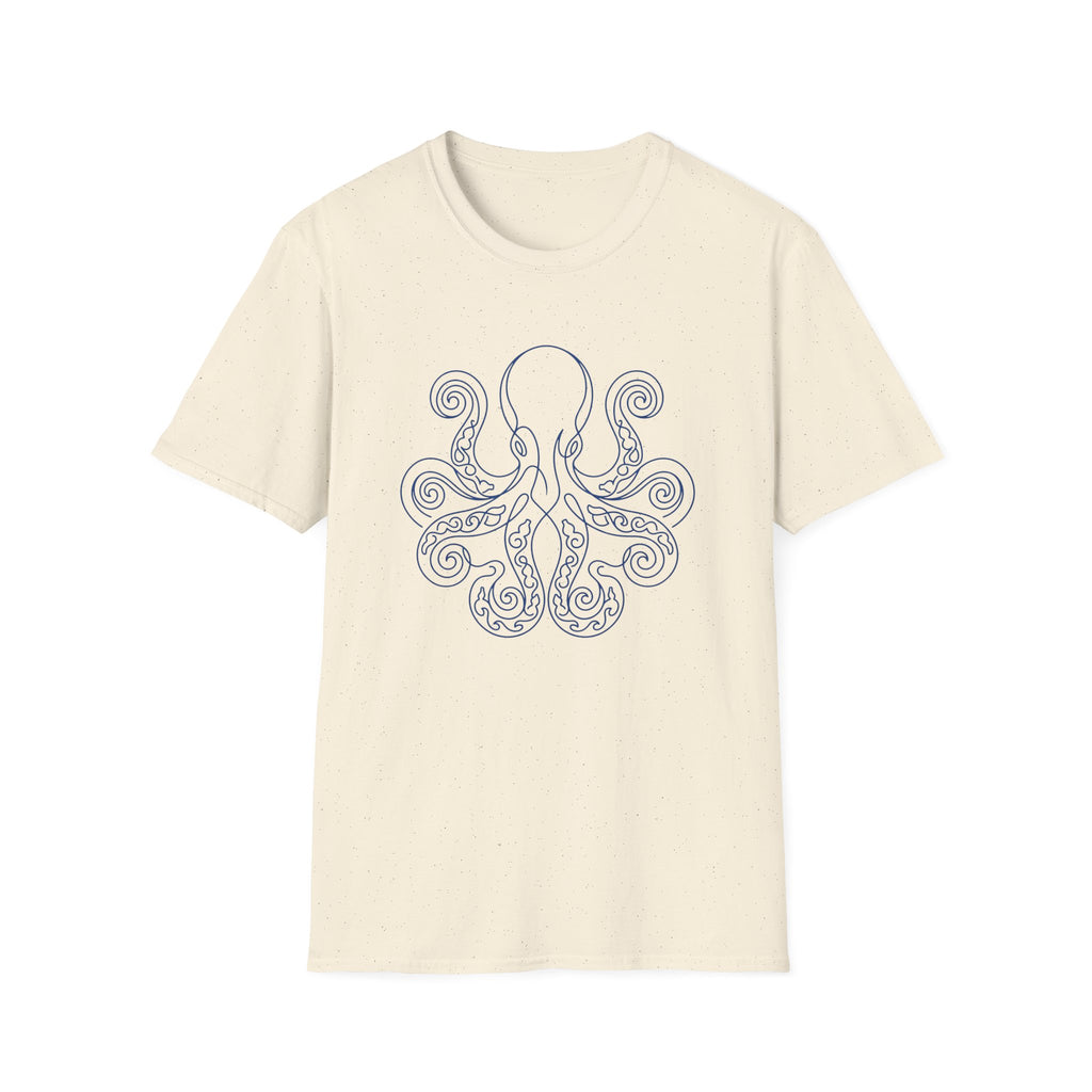 Line Art Octopus T-Shirt