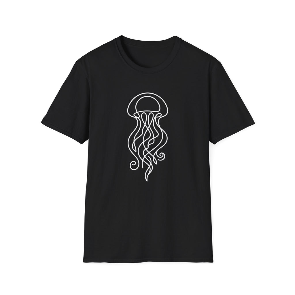 Line Art Jellyfish T-Shirt