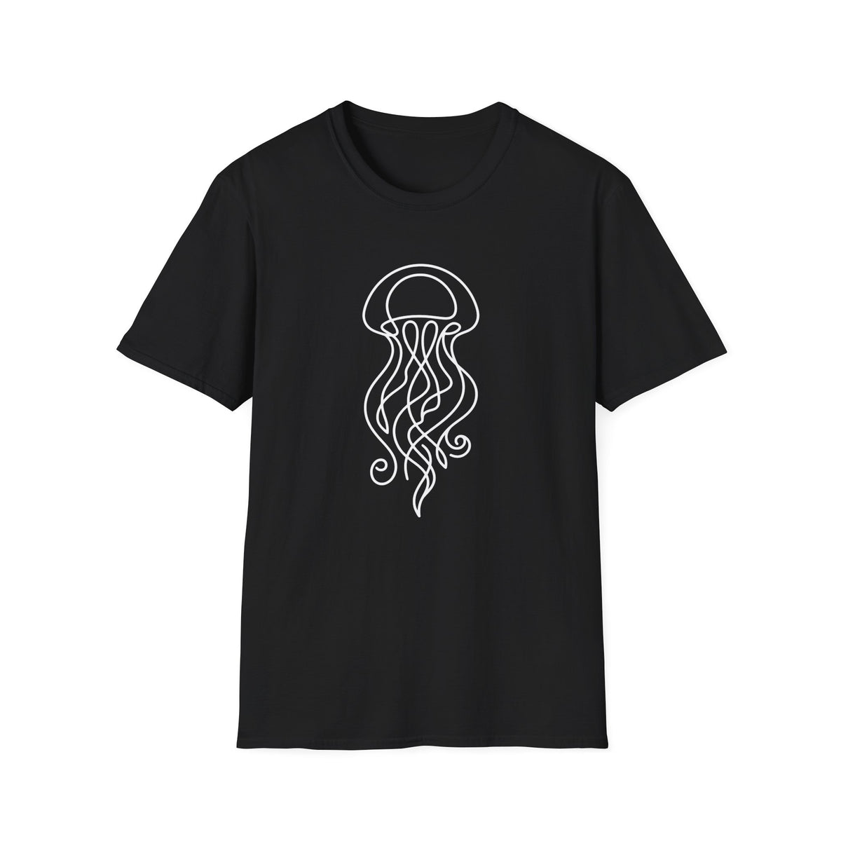 Line Art Jellyfish T-Shirt