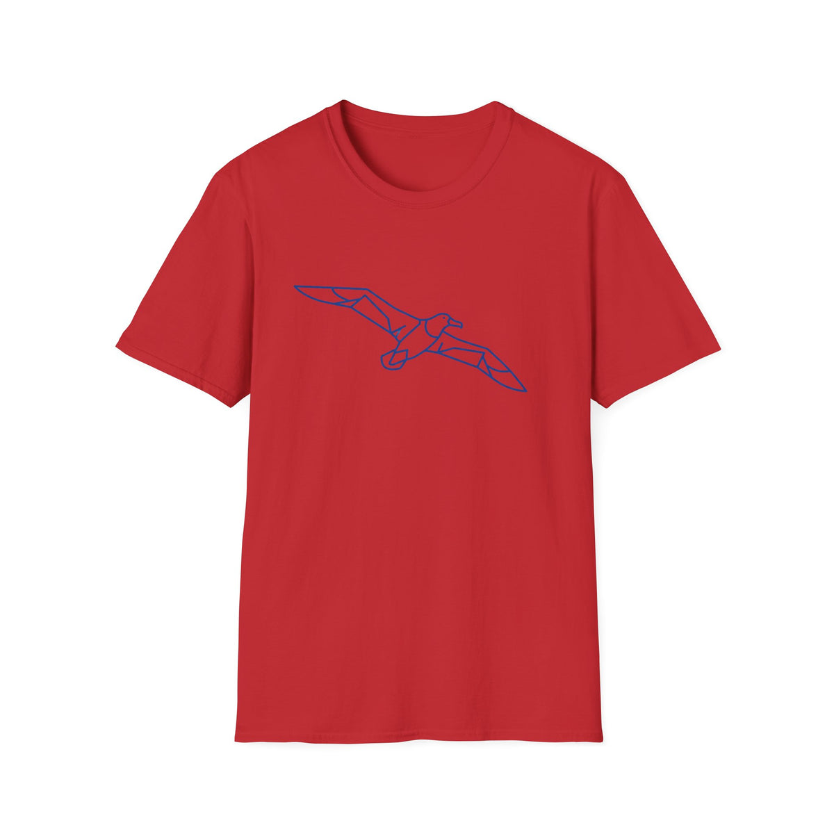 Line Art Albatross T-Shirt
