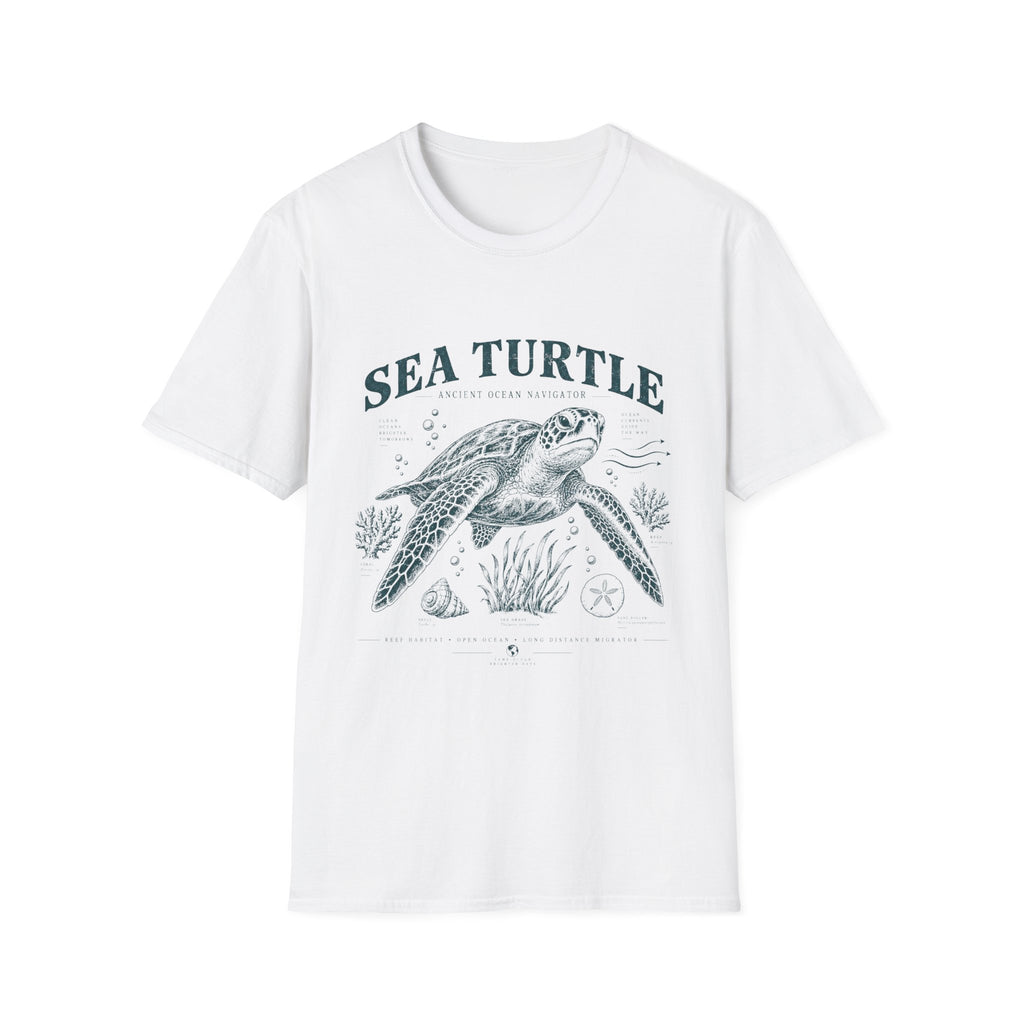 Sea Turtle Chart T-Shirt