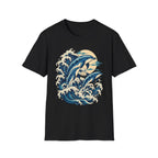 Japanese Inspired Dolphins T-Shirt