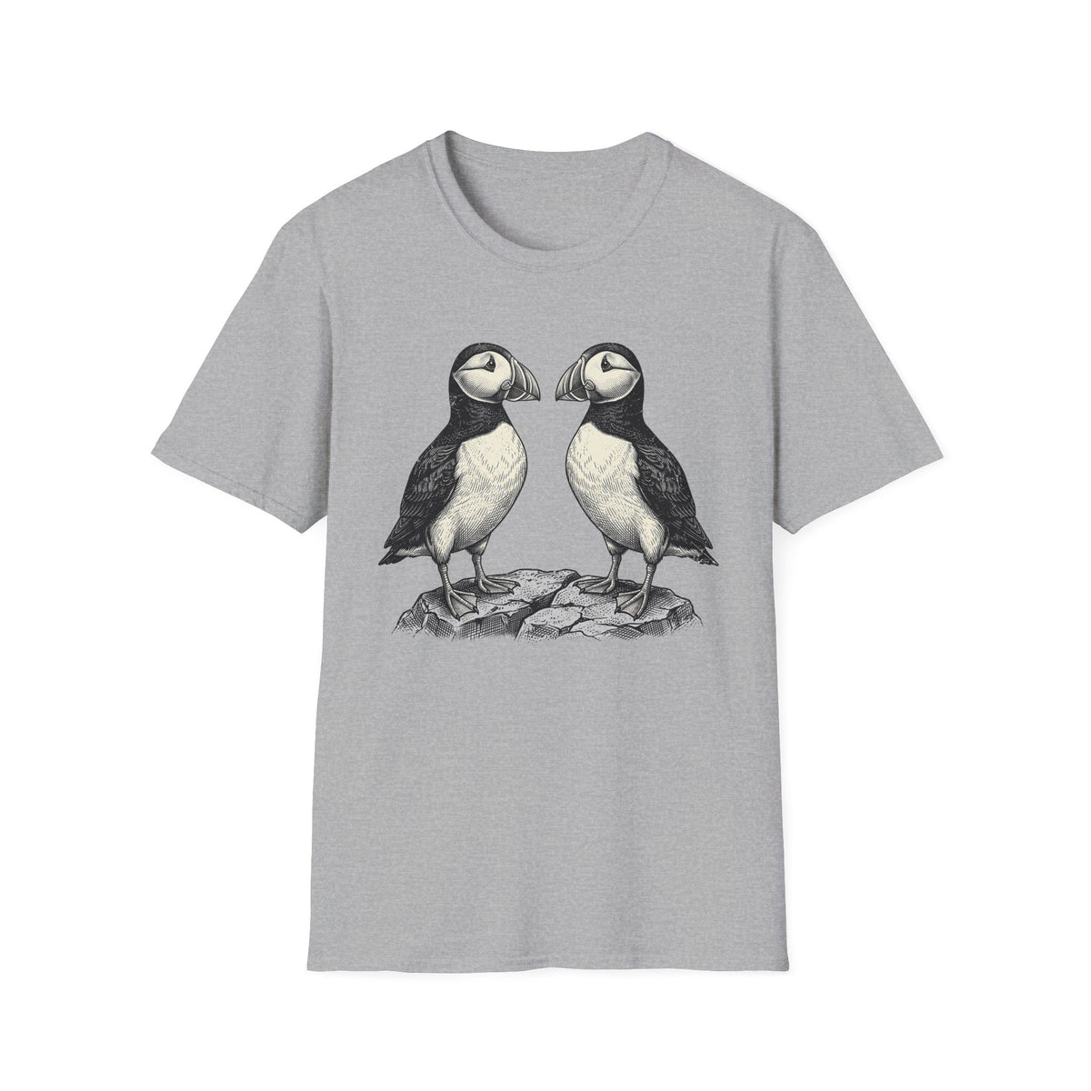 Twin Puffins T-Shirt