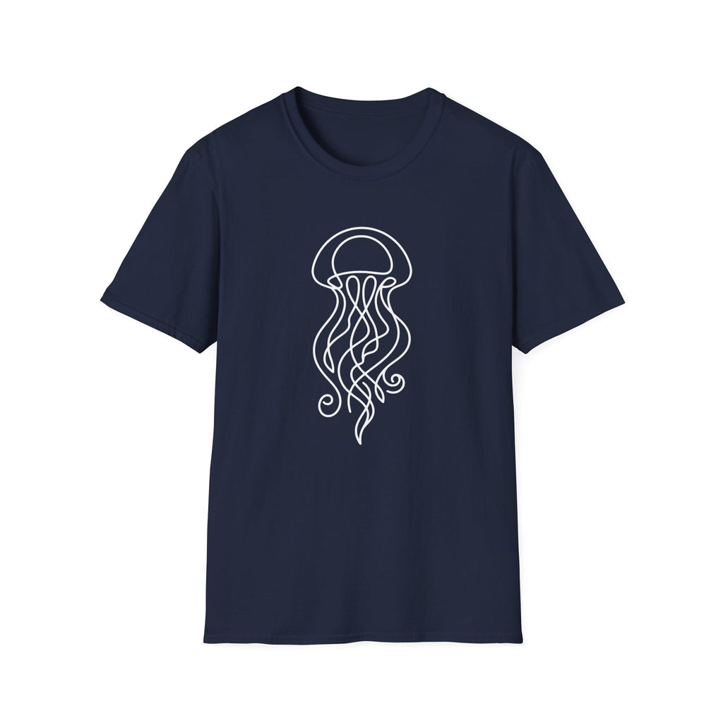 Line Art Jellyfish T-Shirt