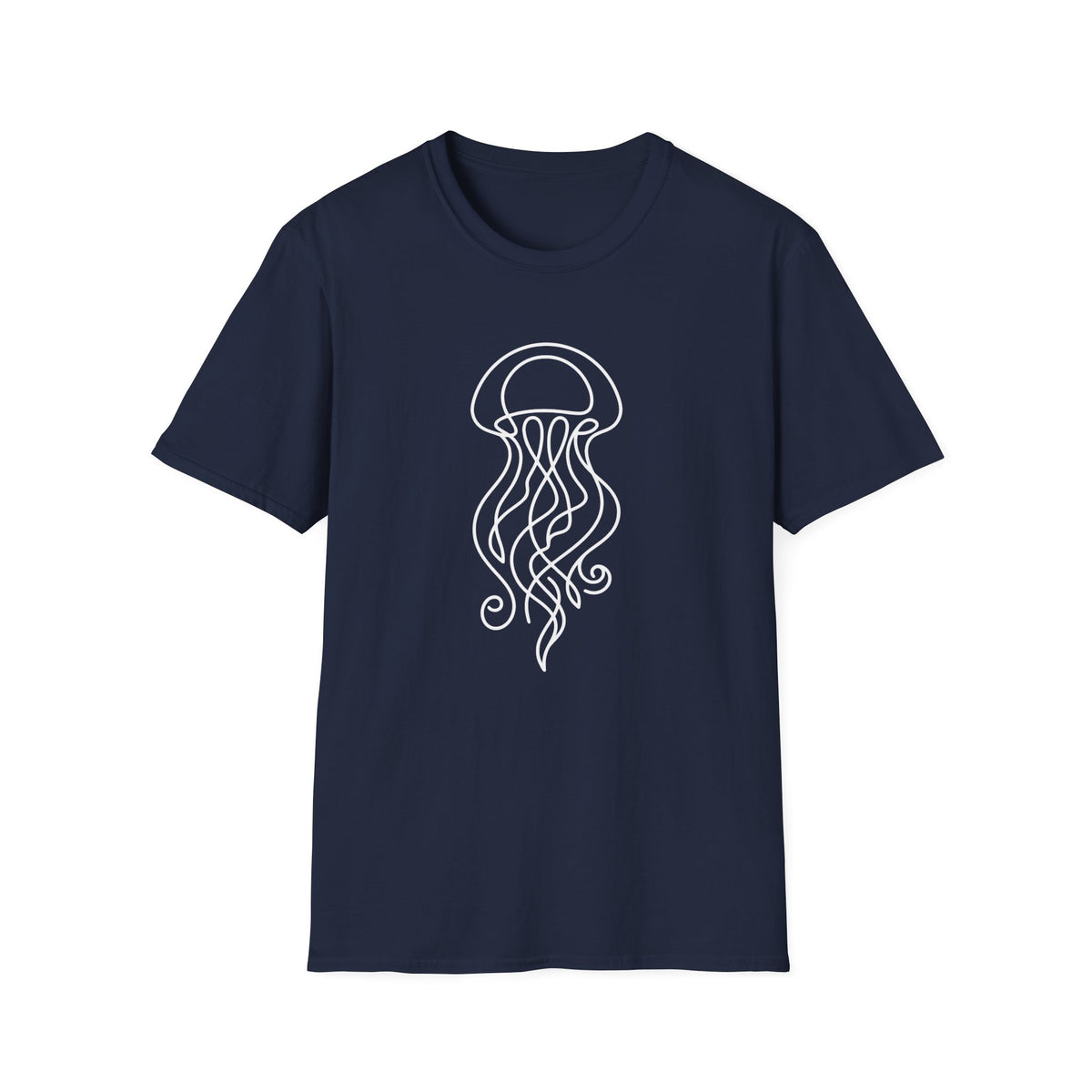 Line Art Jellyfish T-Shirt