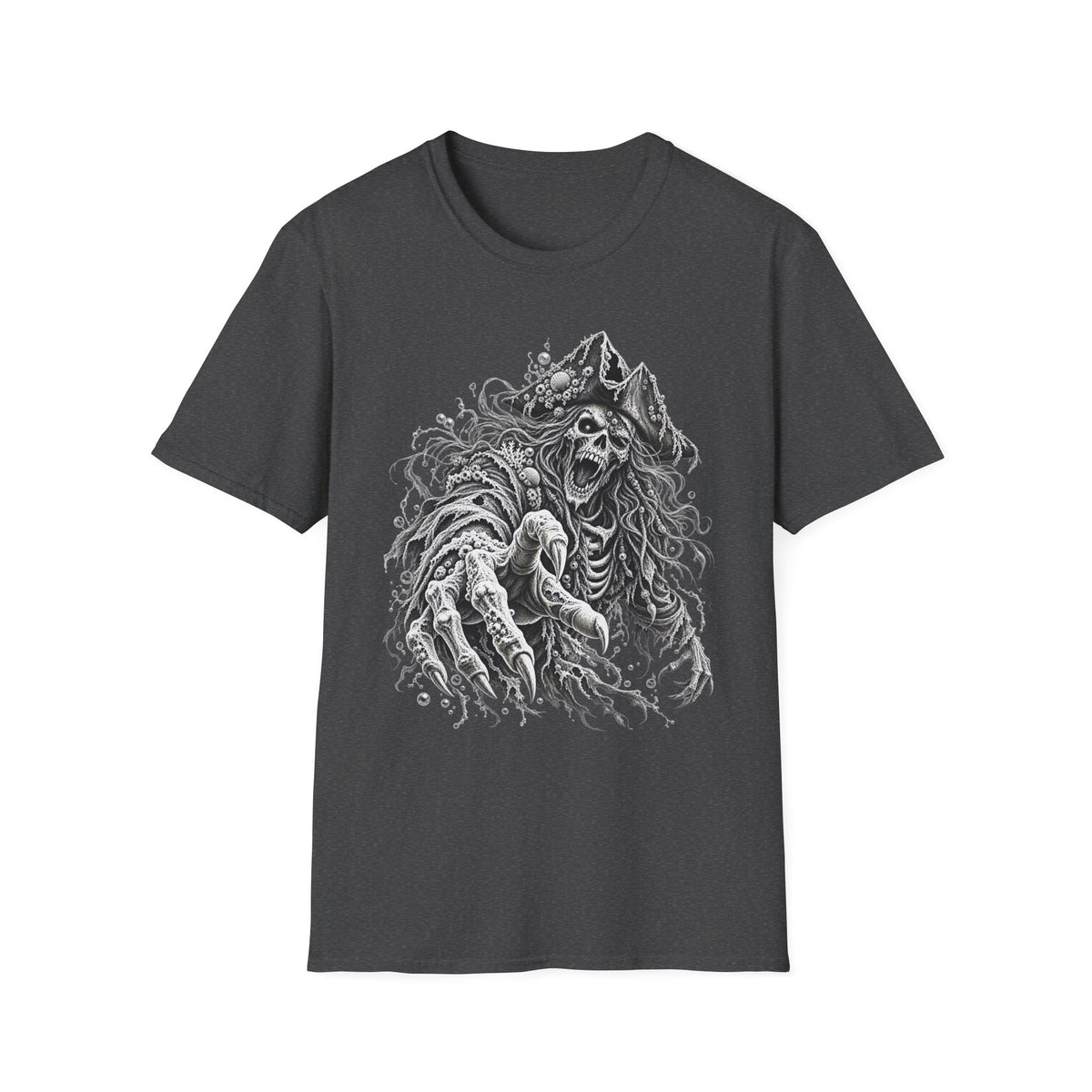 Undead Pirate - Deep Sea Horror T-Shirt